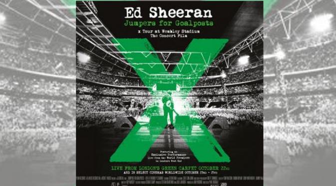 Poster film konser Ed Sheeran (Contactmusic)