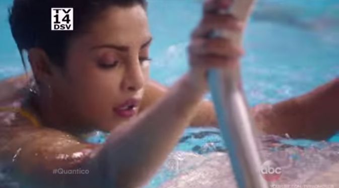Priyanka Chopra dalam trailer promo Quantico.