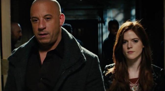 Vin Diesel dan Rose Leslie dalam The Last Witch Hunter. (Summit Entertainment)