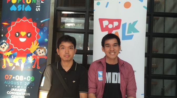 Co-founder Kok Bisa? Gerald Sebastian dan Alvin Dwisaputra (Liputan6.com/Jeko Iqbal Reza)