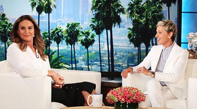 Caitlyn Jenner dan Ellen DeGeneres (via dlisted.com)