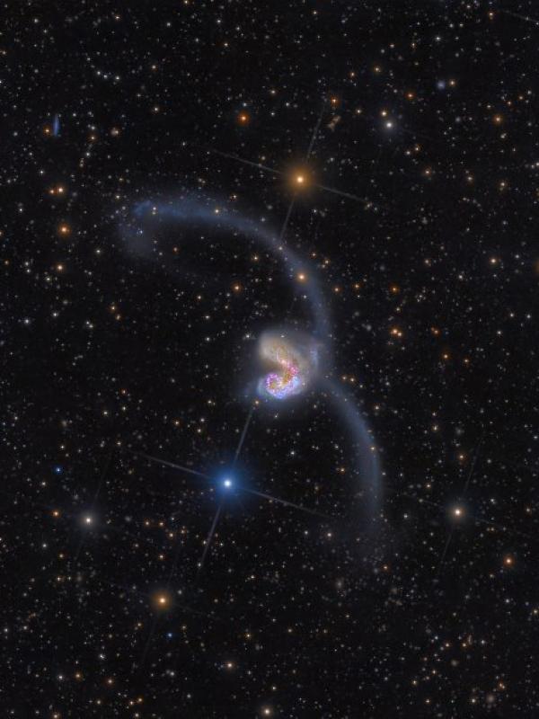 The Antennae Galaxies | via: buzzfeed.com
