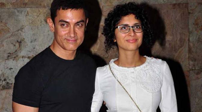 Sebagai seorang istri, Kiran Rao selalu mendukung dan mengerti betul profesi suaminya, Aamir Khan.
