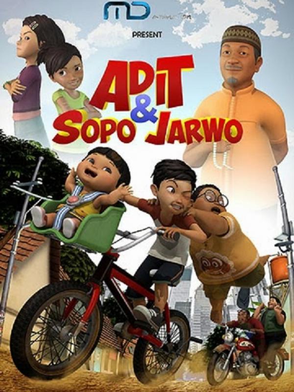 Serial animasi Adit dan Sopo Jarwo. Foto: via downloadanime76.com