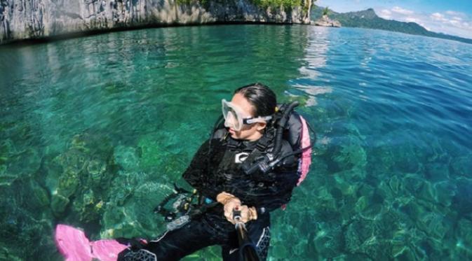 Selama menjadi blogger traveler, Marischka Prudence telah banyak mengunjungi berbagai pulau eksotik di Nusantara.
